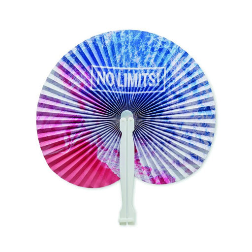 Round Paper Hand Fan - Custom Promotional Product