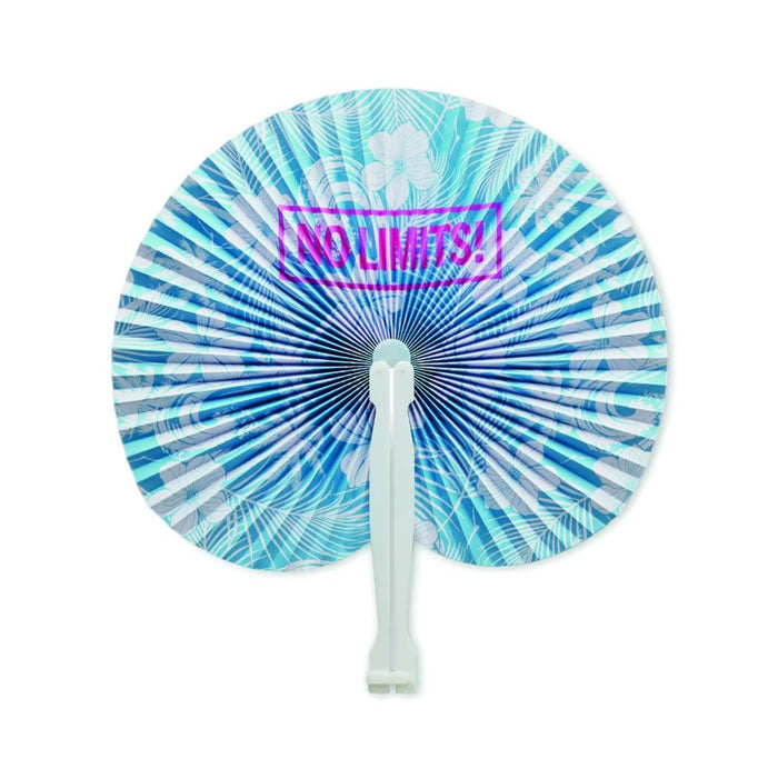 Round Paper Hand Fan - Custom Promotional Product