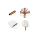 3x3m Wind-resistant Square Stock Colour Outdoor Umbrella - Custom Promotional Product