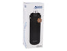 Oasis Capri 750ml Vacuum Quick Release Lid Bottle - A drink bottle with a black exterior and a quick release lid, featuring a triple wall design and a logo.
