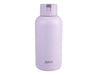 Oasis Moda 1.5L Vacuum Bottle - A drink bottle in a soft lavender colour with a rounded shape and a small spout. It features a branding logo.