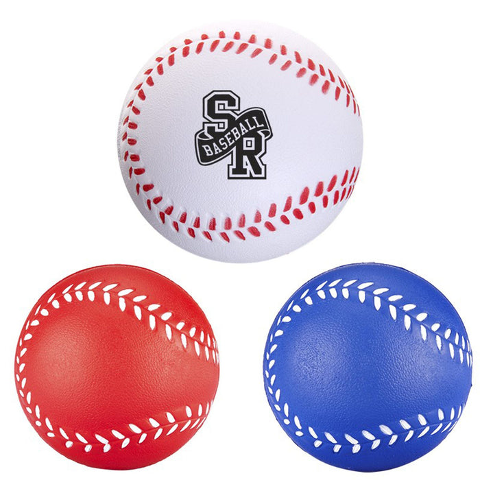 Baseball Shape Stress Ball - Custom Promotional Product