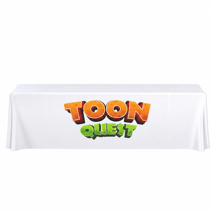 8ft (2.4m) Premium Draped Standard Table Cover