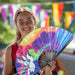 Large Bamboo Fans - Custom Promotional Product