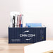 Shipping Container Shaped Pen Holders - Custom Promotional Product