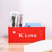 Shipping Container Shaped Pen Holders - Custom Promotional Product