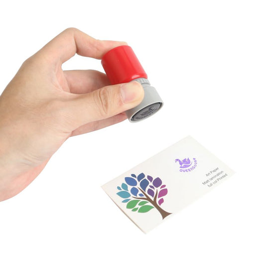 Coloured Round Stamp - Custom Promotional Product