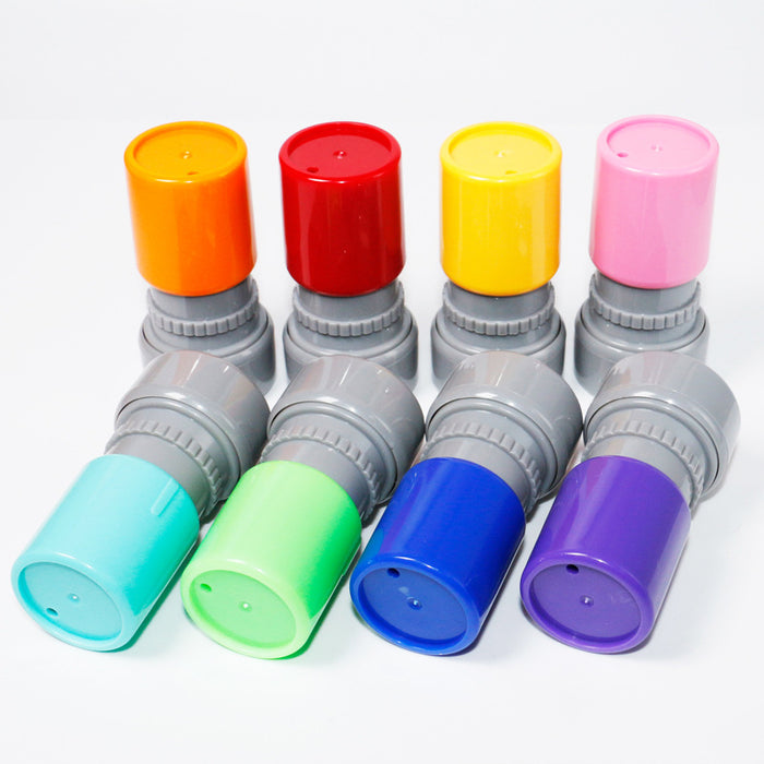 Coloured Round Stamp - Custom Promotional Product
