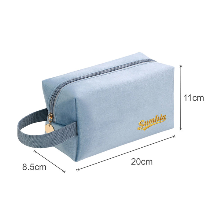 Flannel Cosmetic Bag - Custom Promotional Product