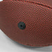 Mini Promotional American Football - A mini promotional American football in red with a textured surface and a black valve.