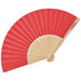 Bamboo Fabric Hand Fans - Custom Promotional Product