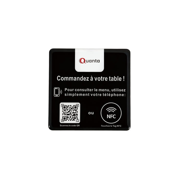 NFC Epoxy Food Ordering Desk Tag - Custom Promotional Product