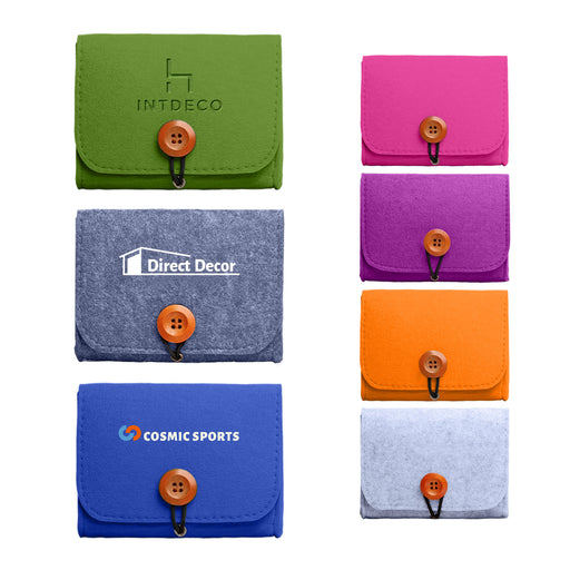 Felt Essential Oil bag - Custom Promotional Product