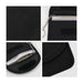 Faraday RFID Blocking Key Pouch - A black RFID blocking key pouch featuring a textured surface, zipper compartment, and a keychain attachment.