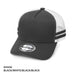 A-Frame Striped Trucker Cap - Custom Promotional Product