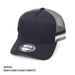 A-Frame Striped Trucker Cap - Custom Promotional Product