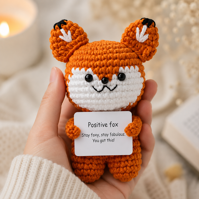 Amigurumi Crochet Positive Fox