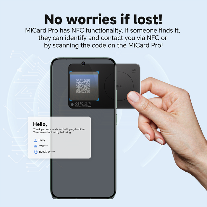 MiCard Duo Global Tracking Tag - Custom Promotional Product