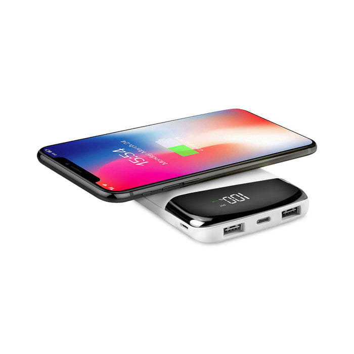 Marlow Wireless Power Bank - 10,000 Mah - Custom Promotional Product