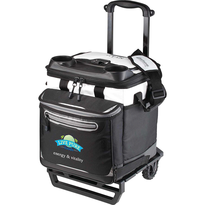 Arctic Zone Titan Deep Freeze Rolling Cooler w/ Cold Block - Custom Promotional Product