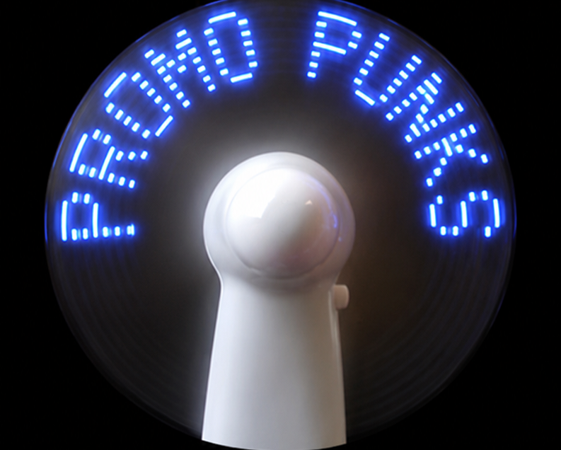 Message Hand Fan