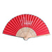 Bamboo Fabric Hand Fans - Custom Promotional Product
