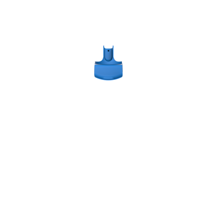 1 Litre Burst Chin Rest Bottles - Custom Promotional Product