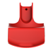 1 Litre Burst Chin Rest Bottles - Custom Promotional Product
