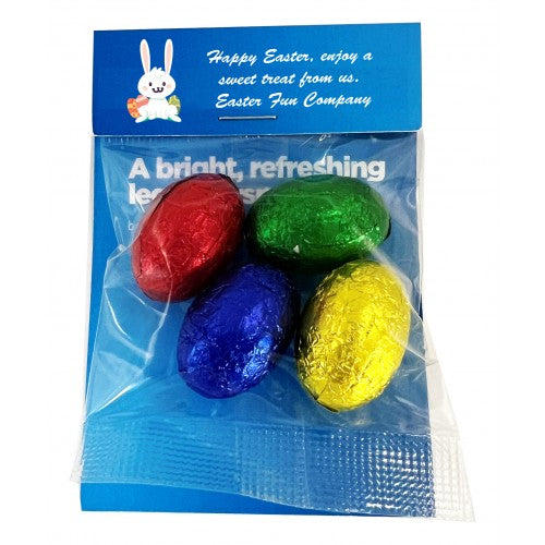 Billboard with Mini Solid Easter Eggs - Custom Promotional Product