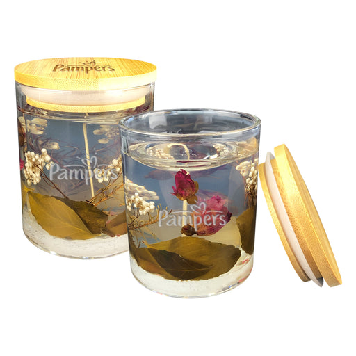 Floral Candle - Custom Promotional Product