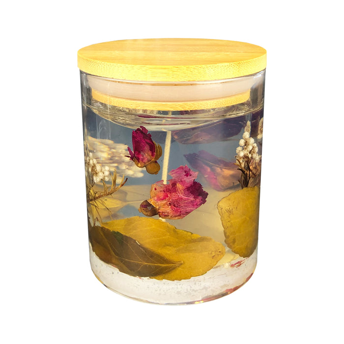Floral Candle - Custom Promotional Product