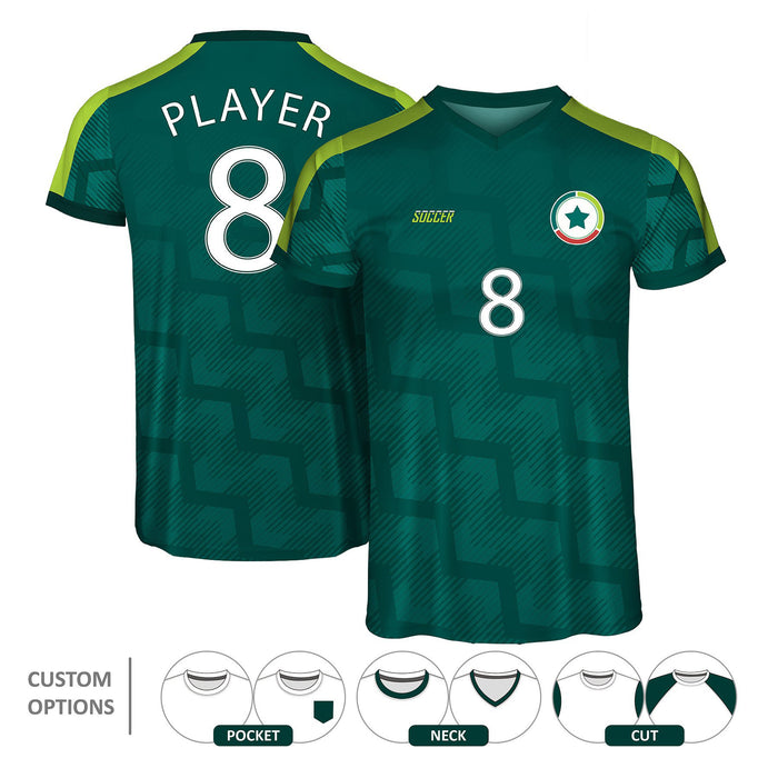 Custom Performance Personalised Football (Soccer) Jersey