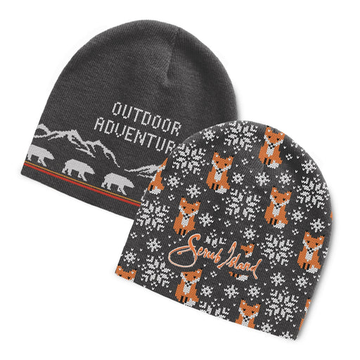 Lomu Custom Logo Knitted Beanie - Custom Promotional Product