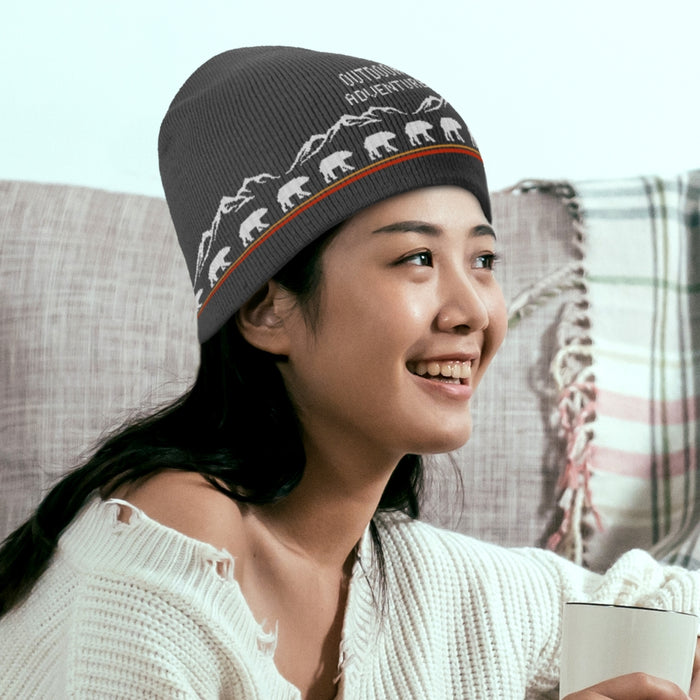 Lomu Custom Logo Knitted Beanie - Custom Promotional Product