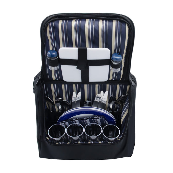 Adventure 4 Set Picnic Basket - Custom Promotional Product