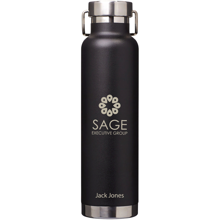 Darani Recycled SS Thor Copper Vacuum Insulated Bottle 650ml - Custom Promotional Product