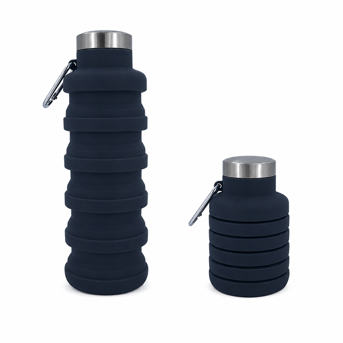 500ml Silicone Collapsible Water Bottle