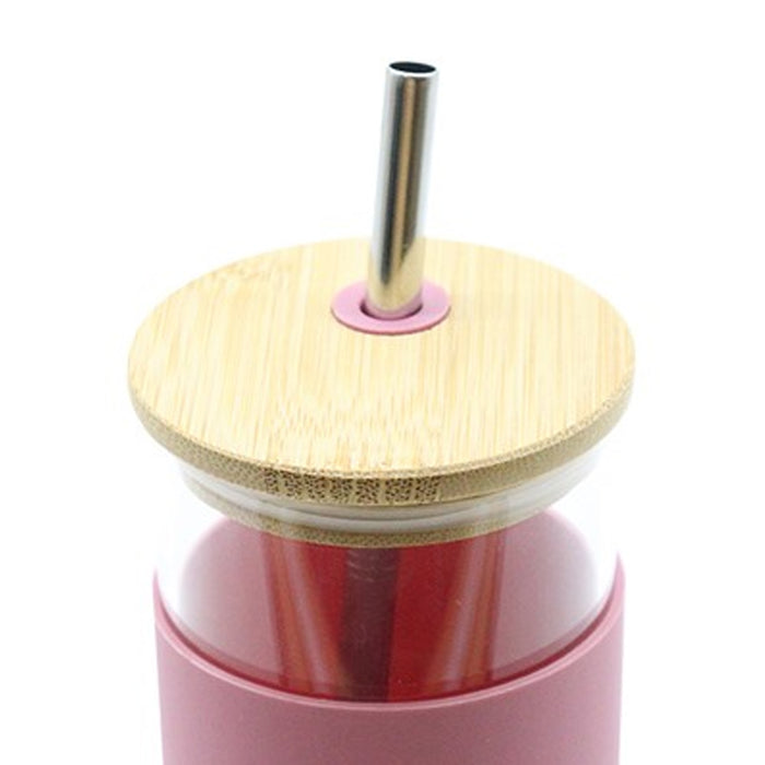 Vanisa Glass Drink Bottle with Sleeve - Custom Promotional Product