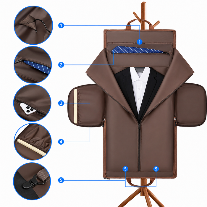 Foldable Duffle Bag with Wheels