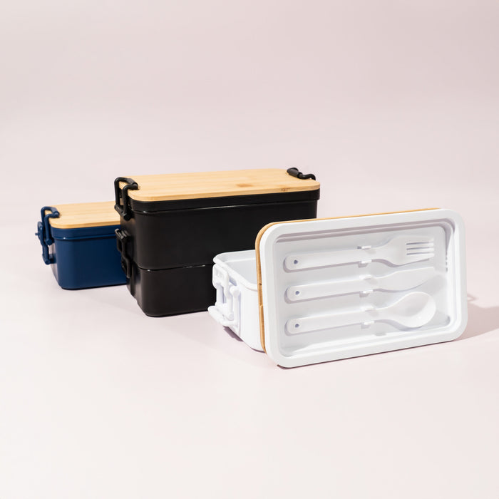 Double Stack RPP Lunch Box - Custom Promotional Product