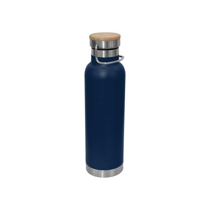 Valley 650ml Vacuum Bamboo Lid Bottle - Custom Promotional Product
