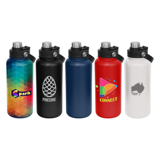 Sumo 1lt Vacuum Screw Cap Bottle - Custom Promotional Product