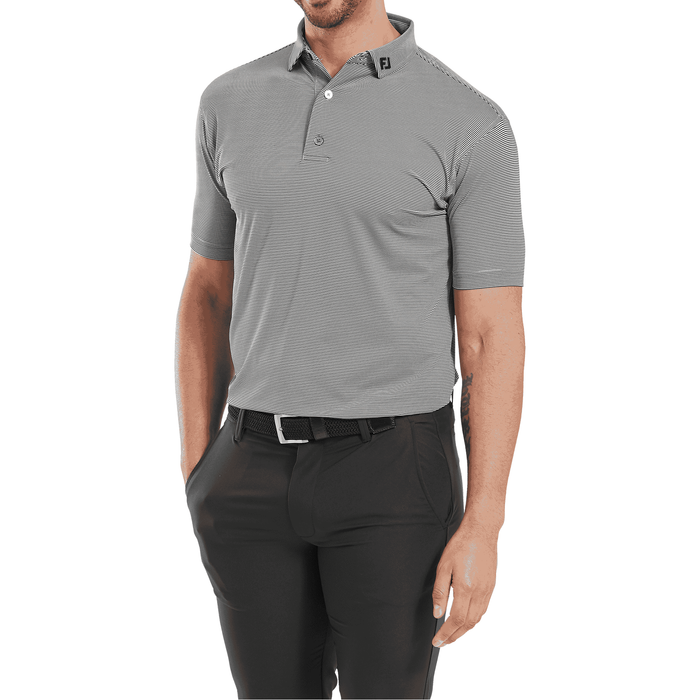 Foot Joy Stretch Pique Lisle Micro Feeder Stripe – Men’s - Custom Promotional Product