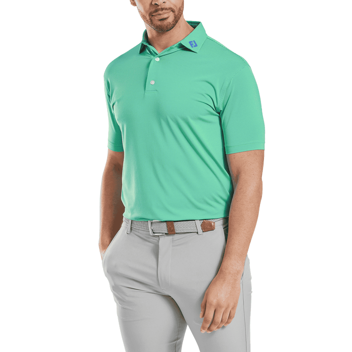 Foot Joy Stretch Pique Lisle Micro Feeder Stripe – Men’s - Custom Promotional Product