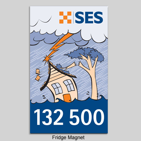 Custom Fridge Magnets - 90 x 55mm - Custom Promotional Product
