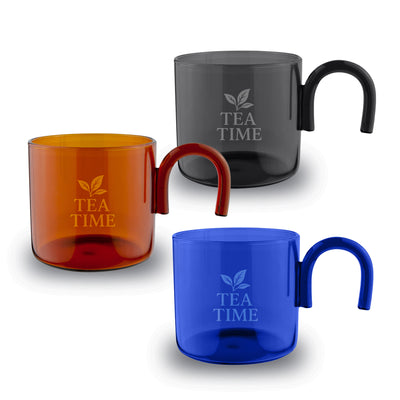 Montilla Glass Tea and Coffee Cup - Custom Promotional Product