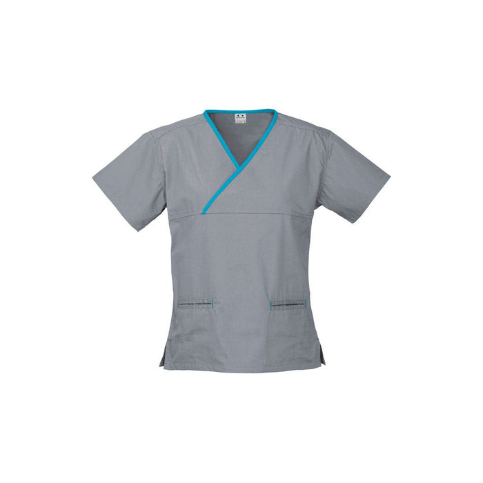 Womens Contrast Scrub Top - Custom Promotional Product