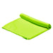 Cooling Towel - A bright green cooling towel, neatly rolled at one end, designed for leisure and outdoor activities.