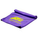Cooling Towel - A purple cooling towel featuring a logo, neatly folded on a white background.