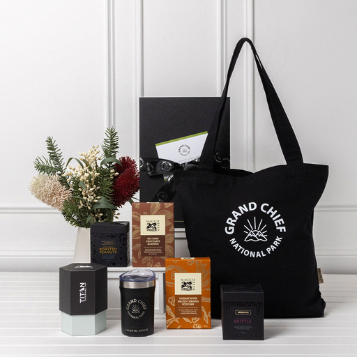 Custom Sweet Treats & Essentials Gift Pack - Custom Promotional Product